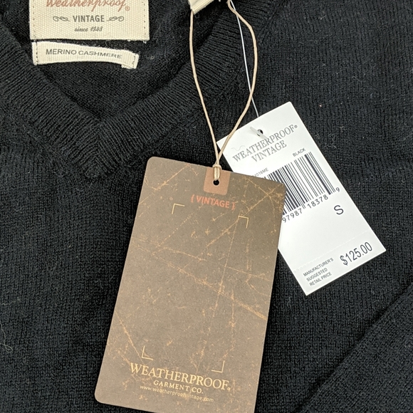 Weatherproof vintage Merino cashmere - Picture 2 of 3